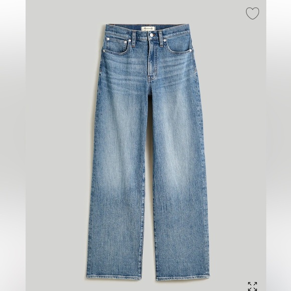 Madewell Denim - The Perfect Vintage Wide-Leg Jean Madewell jeans Sold out